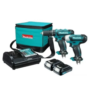 Makita CLX205SX2 Bộ sản phẩm(hp332d+td111d+bl1016*2