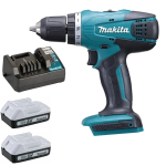 Makita DF347D001 Máy khoan và vặn vít dùng pin (kèm 02 pin + sạc)