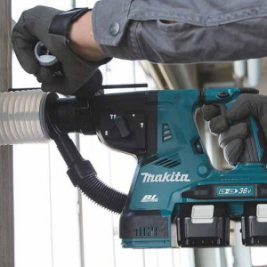 Makita DHR282PT2J Máy khoan bê tông 3 chức năng dùng pin (kèm 02 pin 5.0 + sạc nhanh)