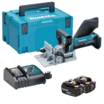Makita DPJ180RFE Máy ghép mộng dùng pin(18v) (kèm 02 pin 3.0 + sạc nhanh)