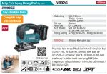 Makita JV002GZ Máy Cưa Lọng Dùng Pin 40V Max